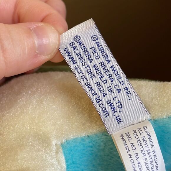 Aurora World Green Triceratops Dinosaur Plush Stuffed Animal! 12” Excellent Con… - Picture 8 of 9